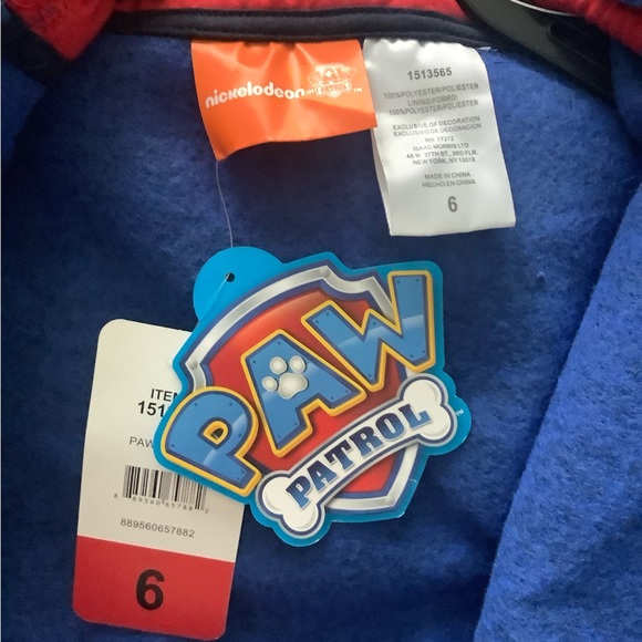 Nickelodeon Paw Patrol 3 Piece Set NWT Hoodie, Joggers and T-shirt - Picture 7 of 7